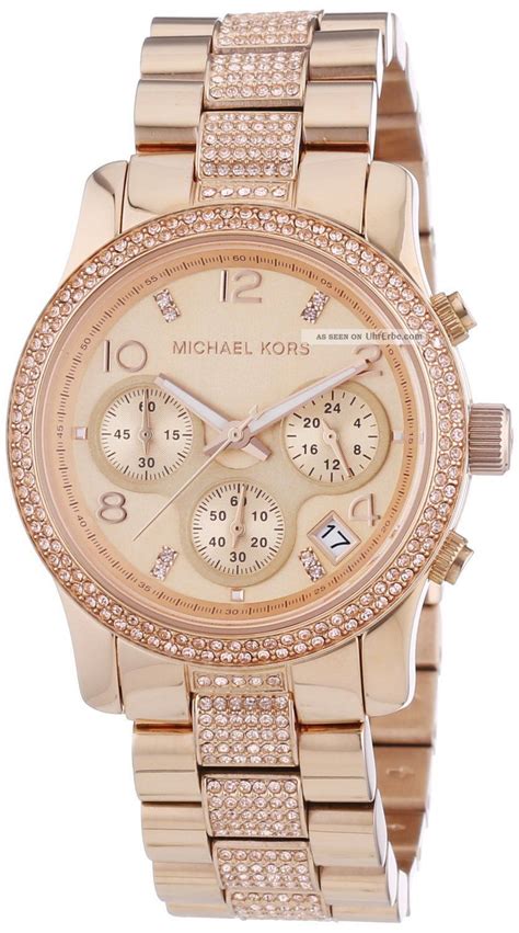 michael kors uhren damen gold karstadt|michael kors rose gold.